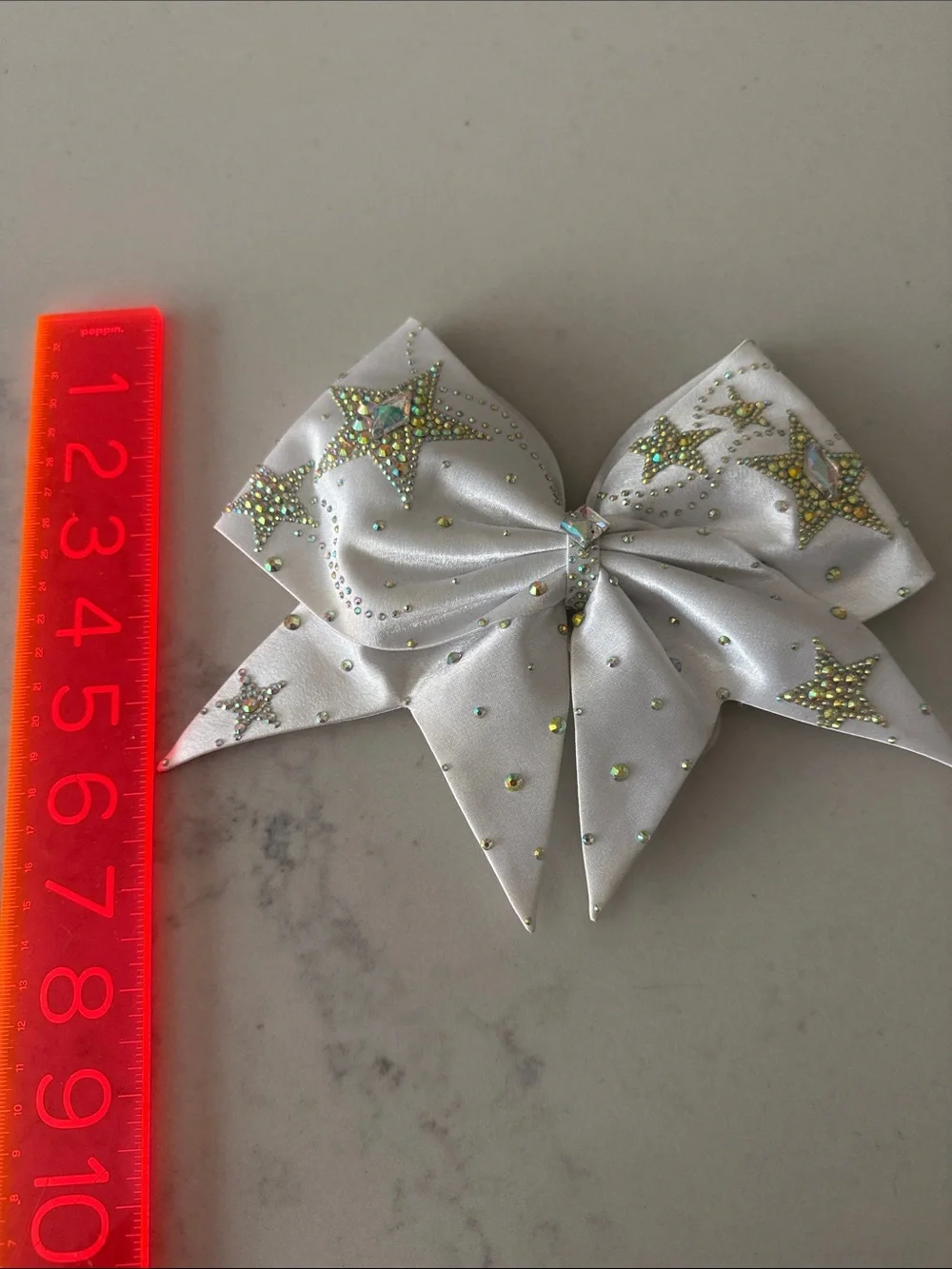 Bows of London white satin
